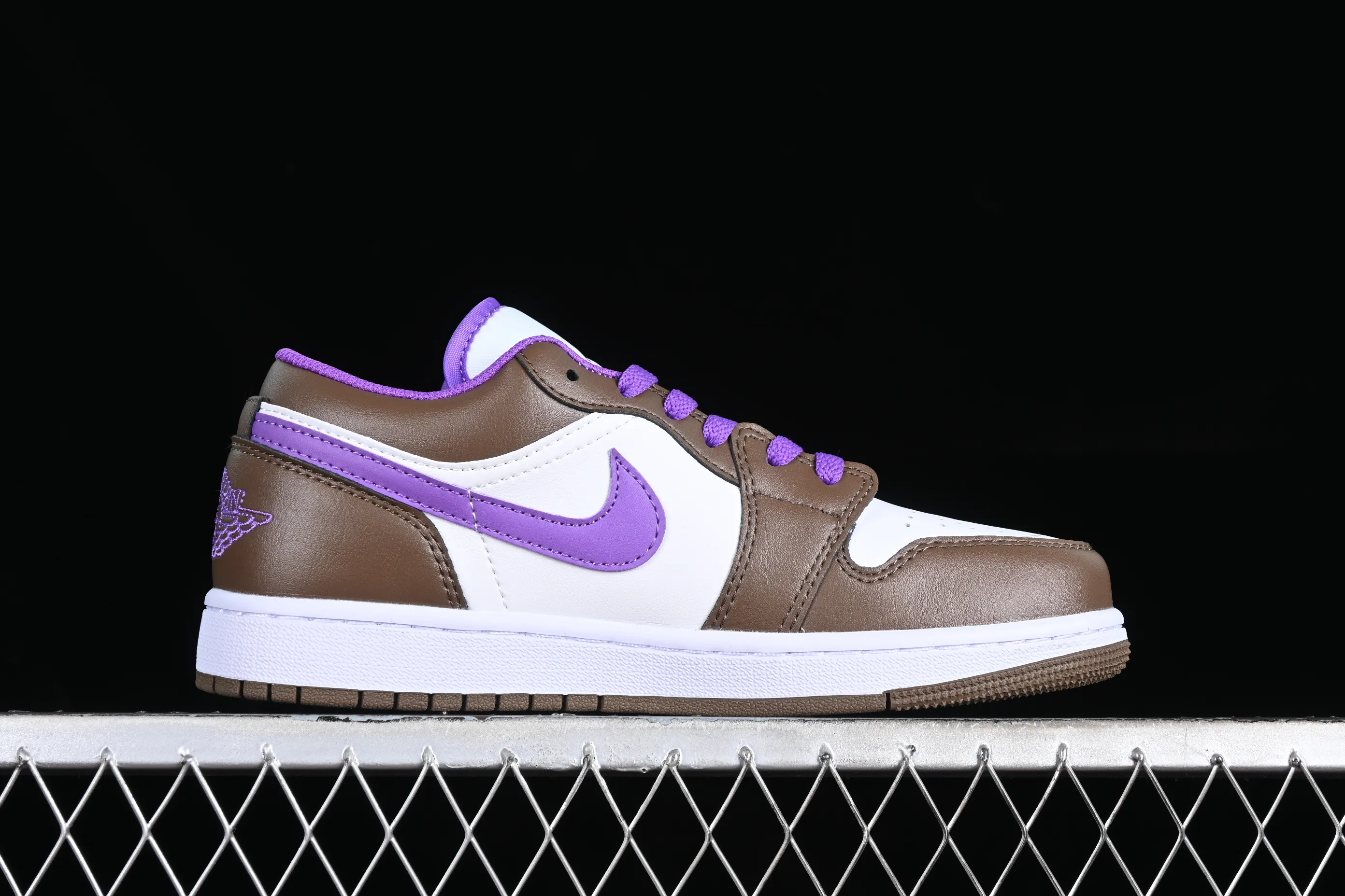 All categories Air Jordan Jordan series basketball shoes Air Jordan 1 Low Z version Air Jordan 1 Low "Palomino" AJ1 Joe 1 Mocha Purple Low-top cultural basketball shoes 553560-215